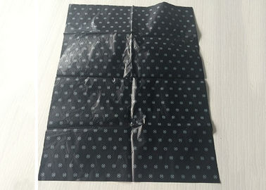 ประเทศจีน ขนาดและสี Black Custom Bulk Tissue Paper การพิมพ์โลโก้สำหรับของขวัญคริสต์มาส โรงงาน