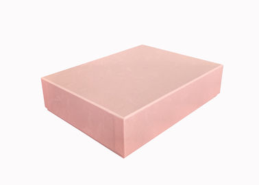 ประเทศจีน อัลบั้ม Lat Pack กล่องของขวัญกระดาษสีชมพูปกกระดาษแข็งบรรจุภัณฑ์กรอบรูป โรงงาน