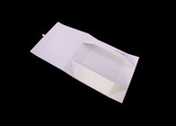 กล่องของขวัญของที่ระลึกจากรังสี UV กล่องกระดาษทิชชู่สีขาวเป็นมิตรกับสิ่งแวดล้อม Flip Top ผู้ผลิต