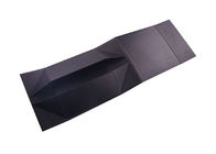 UV Logo พิมพ์กล่องกระดาษพับกล่องของขวัญ, กล่องของขวัญสีดำพร้อมฝาปิด ผู้ผลิต