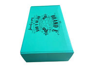 พิมพ์กล่องของขวัญกระดาษสีฟ้า Ribbon / ใส่โฟมสำหรับบรรจุภัณฑ์รองเท้า ผู้ผลิต