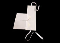 กล่องกระดาษสี่เหลี่ยม Flat Flat Flat Flat Folding พร้อมกระดาษ Ribbon เปิด / ปิด ผู้ผลิต