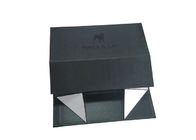 กล่องกระดาษทิชชูแบบพับได้สีดำสำหรับบรรจุภัณฑ์โซ่สุนัข ผู้ผลิต
