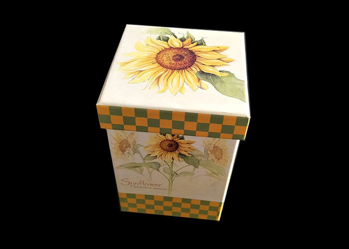 กล่องของขวัญดอกไม้แฟนซีที่พิมพ์ด้วยฝาปิดที่สามารถนำกลับมาใช้ใหม่ได้ ผู้ผลิต