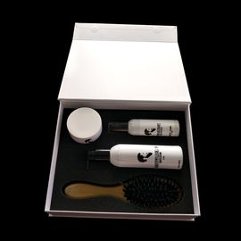 ประเทศจีน ฟองน้ำสีขาวสวยพิมพ์กล่องบรรจุภัณฑ์สำหรับ Men &amp;#39;s Gel Water Comb โรงงาน